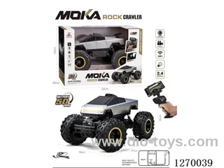 1:16 Big-Wheel Tesla Alloy Rock Crawler with Camera, included battery