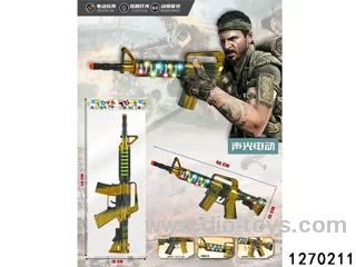 electric gun with light and sound