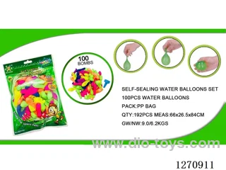 Foam Balloons (100 Pcs)