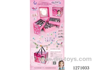 2-in-1 Jewelry Box for Hair Accessories and Beads -Chinese package