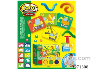Play-Doh Construction Vehicle Series (10 Cards)