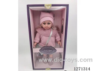 14-Inch Straight-Leg Cotton-Body Doll (Music IC)