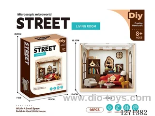 Micro Play House Living Room Set (Flat Ceiling, No Lights)