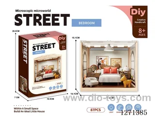 Micro Play House Bedroom Set (Flat Ceiling, With Lights)