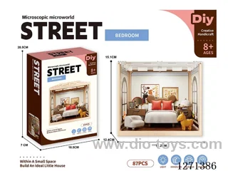 Micro Play House Bedroom Set (Flat Ceiling, No Lights)