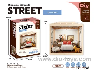 Micro Play House Bedroom Set (Decorative Ceiling without Lights)