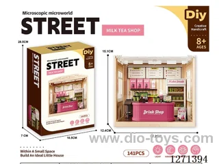 Micro Play House Bubble Tea Set (Flat Ceiling without Lights)