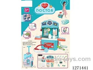 Backpack Medical Kit Trolley Case