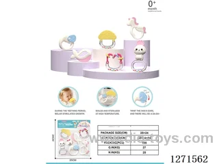 6PCS Baby Rattle Set (Boilable)
