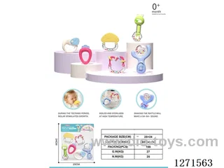 6PCS Baby Rattle Set (Boilable)