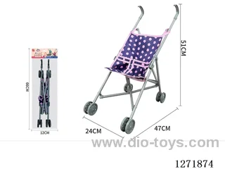 doll stroller (plastic)