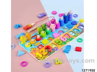 wooden education toy