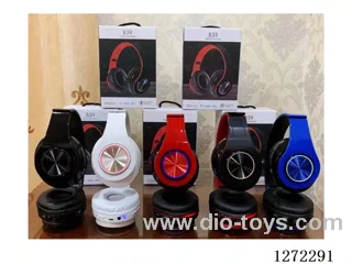 Over-ear Bluetooth headphones