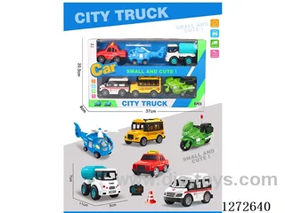 pull back car 6PCS