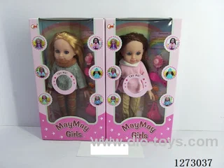30CM full-vinyl doll set with English song