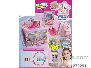 DIY Bead Sticker Bracelet - 80 Stickers