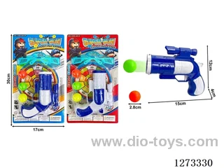 Ping Pong Ball Gun Set