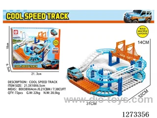 Electric Track Car 38PCS not included battery