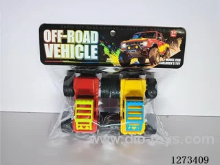 Free Wheel Car (Red/Yellow)