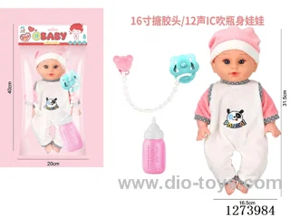 16-inch vinyl-headed doll with 12-voice IC