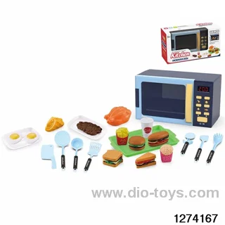 Microwave oven kitchen toys 23pcs
