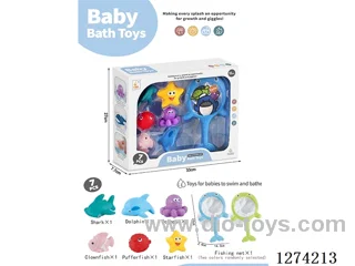 Vinyl Ocean Animals (Net Catch) (Random Net Catch Colors)