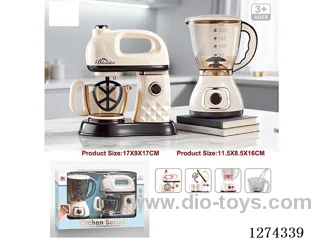 Juicer: Rotation; Blender: Lights, Rotation / 2AA + 2AA (batteries not included)