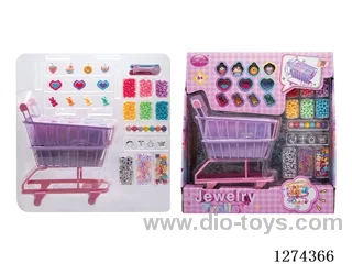DIY Bead Shopping Cart