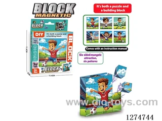 Magnetic Block Puzzles