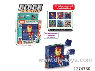 Magnetic Block Puzzles