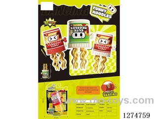 Wind-Up Dancing Instant Noodles - Red