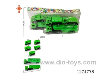 3PCS pull back toys 2 mixed