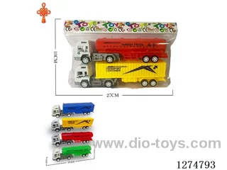 2PCS pull back toys 4 colors