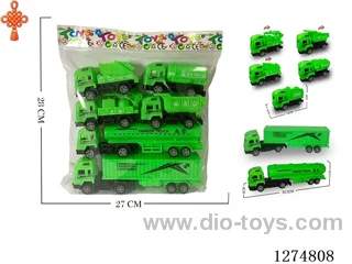 6PCS free wheel toys 2 mixed