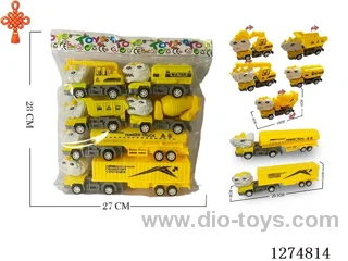6PCS free wheel toys 2 mixed