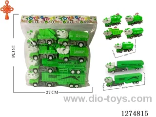 6PCS free wheel toys 2 mixed