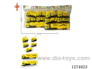 5PCS pull back toys 2 mixed