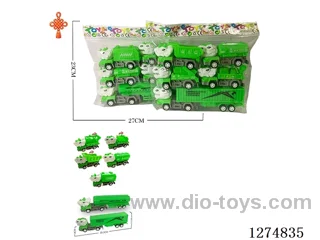 5PCS pull back toys 2 mixed