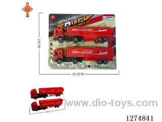 2PCS pull back toys