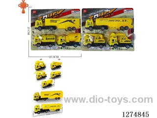 3PCS pull back toys 2 mixed