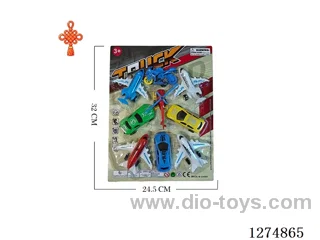 9PCS pull back toys