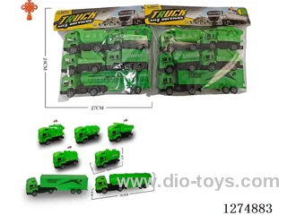 5PCS pull back toys 2 mixed