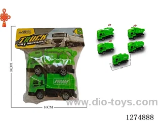 2PCS pull back toys