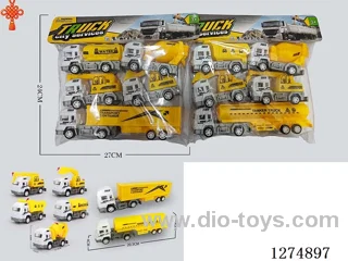 5PCS pull back toys 2 mixed