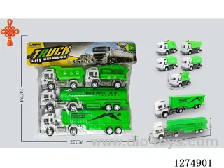 4PCS pull back toys