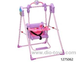 Baby Swing with music/light and safety harness