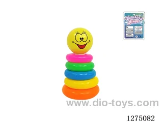 5-Layer Rainbow Ring Toss (Smiley Face)