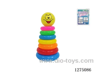 7-Layer Rainbow Ring Toss (Smiley Face)