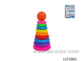 9-Layer Rainbow Ring Toss (Basketball)