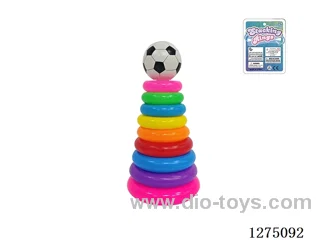 9-Layer Rainbow Ring Toss (Soccer Ball)